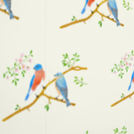Bluebirts Faint Yellow Tapete