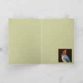 Bluebirts-Karte für Männer und Frauen Karte (Innenseite)