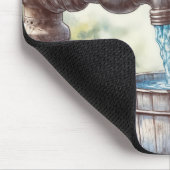 Bluebirts mit einem alten Gewänder und einem Eimer Mousepad (Ecke)