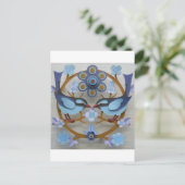 Bluebirts Postkarte (Stehend Vorderseite)