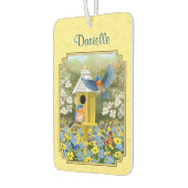 Bluebirts und Birnengelb Autolufterfrischer (Links)