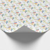 Bluebirts Weißbroschüre Geschenkpapier (Ecke)