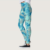 BlueBlast Tarnmuster Leggings (Links)