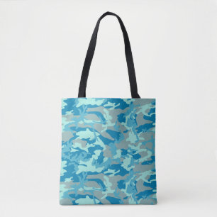 BlueBlast-Tarnmuster Tasche