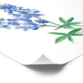Bluebonnet 1 fotodruck (Ecke)