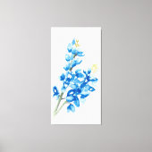 Bluebonnet 4 Stretched Canvas Print Leinwanddruck (Vorderseite)