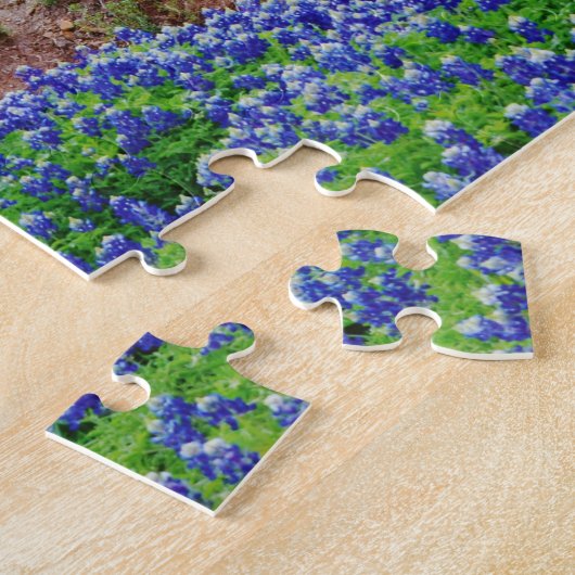 Bluebonnet Blume Blumen Texas Puzzle (Seite)