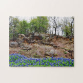Bluebonnet Blume Blumen Texas Puzzle (Horizontal)