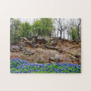 Bluebonnet Blume Blumen Texas Puzzle
