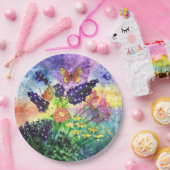 Bluebonnet-Blumenstrauß Pappteller (Party)