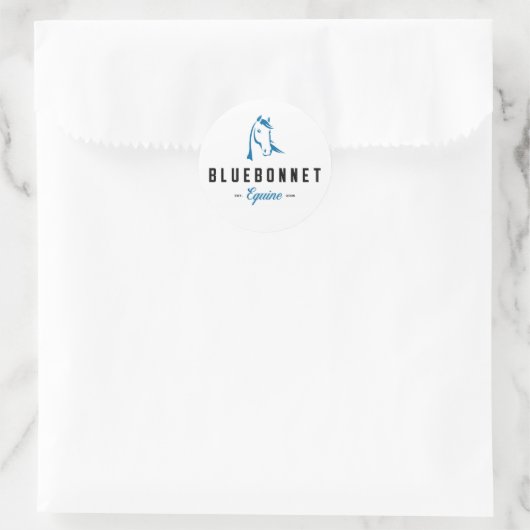 Bluebonnet Equine Stickers (Tasche)