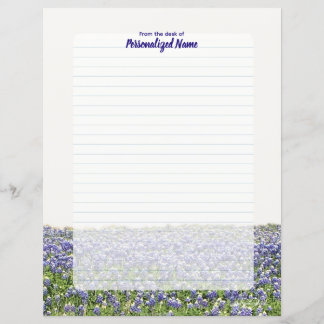 Bluebonnet-Fach-Papier