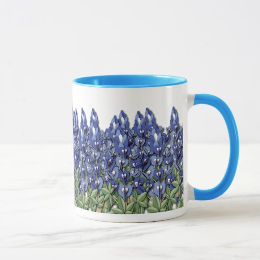 Bluebonnet-Feld-Tasse Tasse (Rechts)