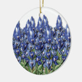 Bluebonnet-Feld-Verzierung Keramik Ornament (Links)