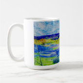 Bluebonnet-Felder für immer Kaffeetasse (Links)