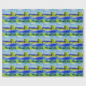 Bluebonnet-Felder Geschenkpapier (Flach)