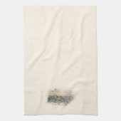 Bluebonnet Field Sketch Wasserfarbe Geschirrtuch (Vertikal)