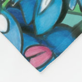 Bluebonnet Fleece Blanket (Ecke)