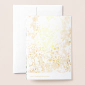 Bluebonnet Foil Card Folienkarte (Rückseite mit Umschlag)