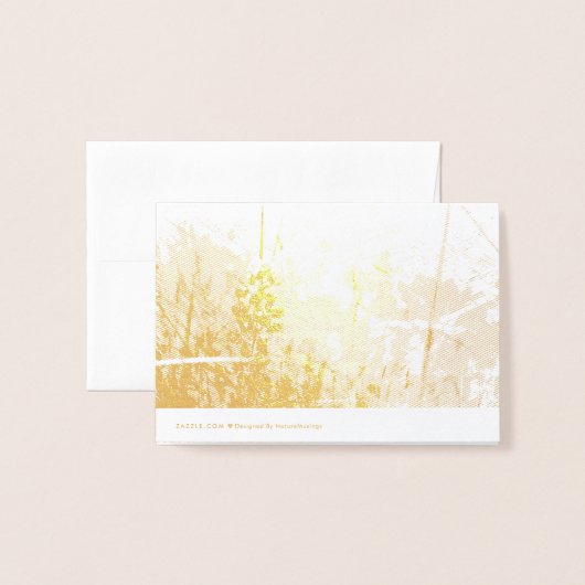 Bluebonnet Folienkarte (Rückseite mit Umschlag)