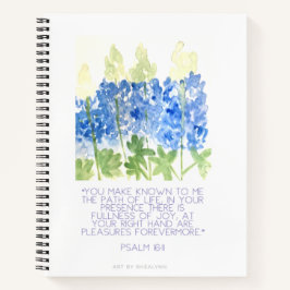 Bluebonnet Joy Journal Notizblock
