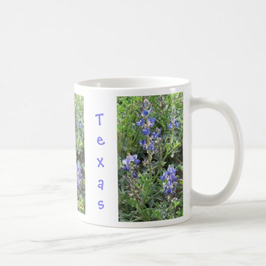 Bluebonnet-Kaffee-Tasse Kaffeetasse (Rechts)