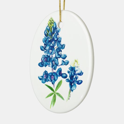 Bluebonnet Keramik Ornament (Links)