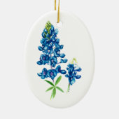 Bluebonnet Keramik Ornament (Hinten)