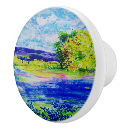 Bluebonnet Keramikknauf (Rechts)