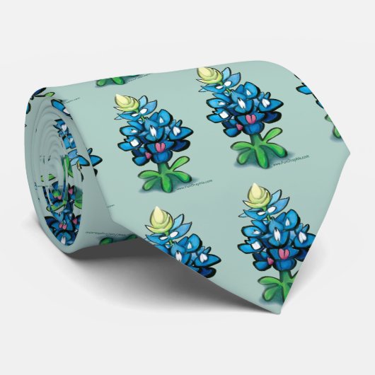 Bluebonnet Krawatte (Gerollt)