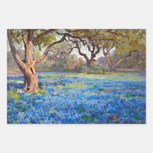 Bluebonnet Landscapes von Julian Onderdonk Geschenkpapier Set (Vorderseite 2)