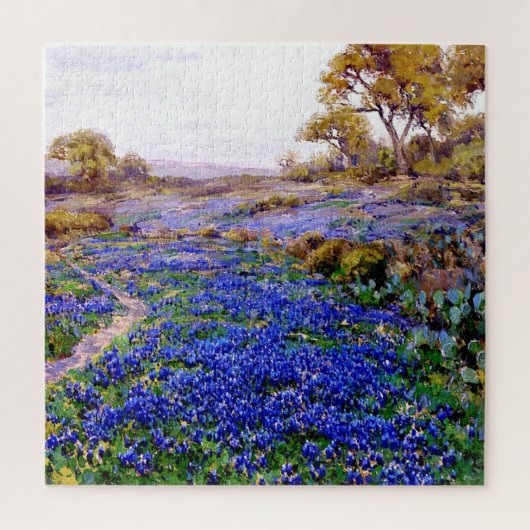 Bluebonnet Landscapes von Julian Onderdonk, Puzzle (Vertikal)
