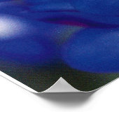 Bluebonnet mit Biene Poster (Ecke)