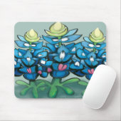 Bluebonnet Mousepad (Mit Mouse)