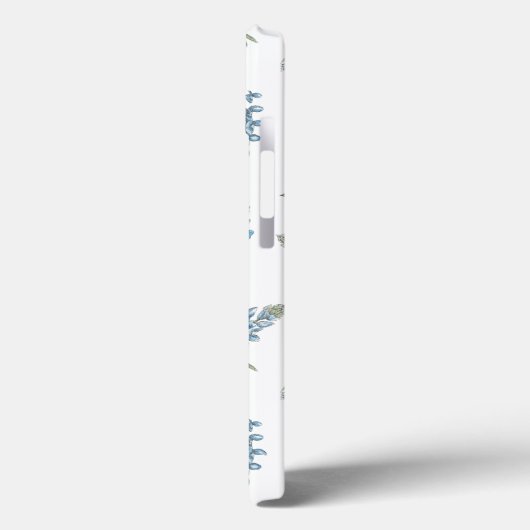 Bluebonnet Muster Case-Mate iPhone Hülle (Rückseite / Links)