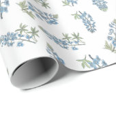 Bluebonnet Muster Geschenkpapier (Rolleneckpunkt)