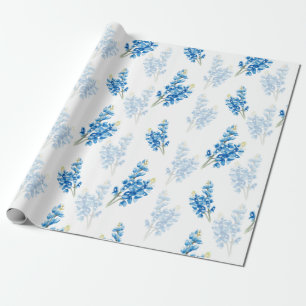 Bluebonnet Muster Geschenkpapier