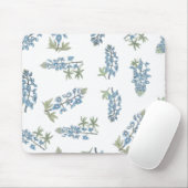 Bluebonnet Muster Mousepad (Mit Mouse)