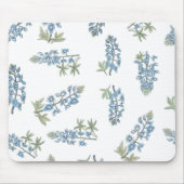 Bluebonnet Muster Mousepad (Vorne)