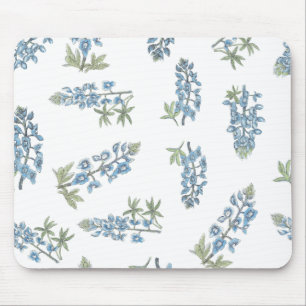 Bluebonnet Muster Mousepad