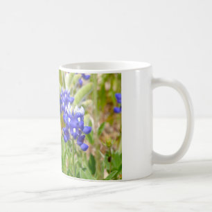 Bluebonnet-Nahaufnahme Kaffeetasse