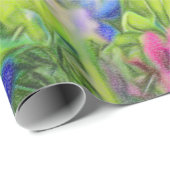 Bluebonnet-Packpapier Geschenkpapier (Rolleneckpunkt)