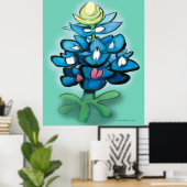 Bluebonnet Poster (Heimbüro)