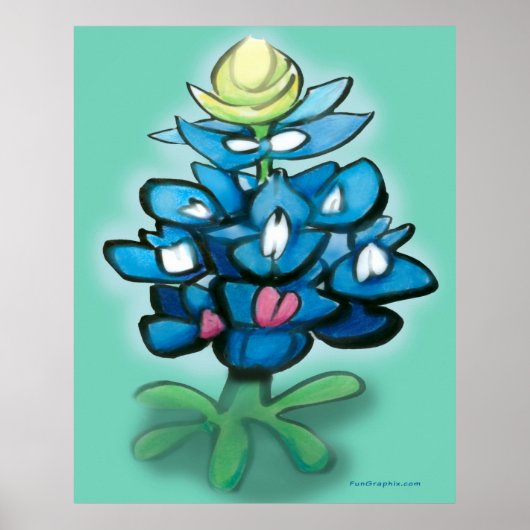 Bluebonnet Poster (Vorne)