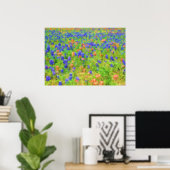 Bluebonnet-Poster des Impressionisten Poster (Heimbüro)