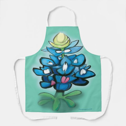 Bluebonnet Schürze (Vorderseite)