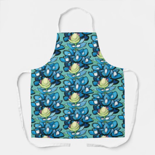 Bluebonnet Schürze (Vorderseite)