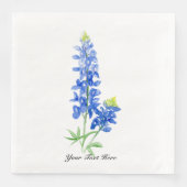Bluebonnet Serviette (Vorderseite)
