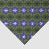 Bluebonnet Symmetrie Seidenpapier (Ausschnitt)