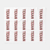 Bluebonnet Texan Fleecedecke (Vorderseite (Horizontal))